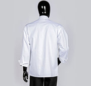 Hilite Classic White Unisex Long Sleeve Chef Coat - 550WH