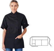 HiLite Three Pocket Waist Apron Wrinkle Resistant (22" W x 12" H) - 970