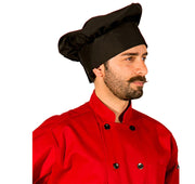 HiLite 13" Tall Master Chef Hat, Adjustable Velcro Closure One Size Fit Most - 110