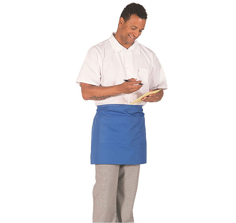 HiLite Two Pockets 1/2 Bistro Apron Wrinkle Resistant (30″ W x 18″ H)- 930