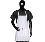 HiLite Adjustable Neck Three Pockets Bib Apron - Wrinkle Resistant (28″ W x 30″ H)- 822P3A