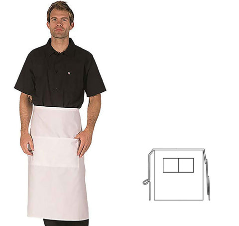 HiLite Two Pockets Bistro Apron Wrinkle Resistant (30″ W x 32″ H) - 920