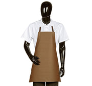 Hilite Adjustable Neck Heavy Duty Brown PVC Vinyl Bib Apron (26″ W x 28″ H)- 855A
