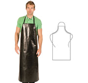 HiLite Adjustable Neck Janitorial and Chemical Extra Long Water Proof Multi Purpose Apron (29″ W x 47″ H) - 888HDA