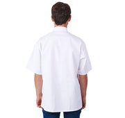HiLite Classic White Unisex Short Sleeve Chef Coat - 540WH