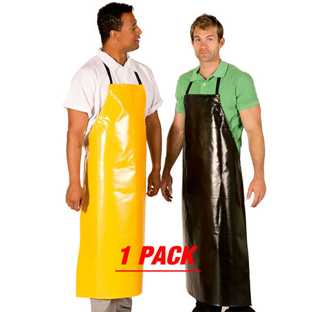 HiLite Adjustable Neck Janitorial and Chemical Extra Long Water Proof Multi Purpose Apron (29″ W x 47″ H) - 888HDA