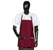 HiLite Adjustable Neck Three Pockets Bib Apron Wrinkle Resistant (24″ W x 24″ H)- 833P3A