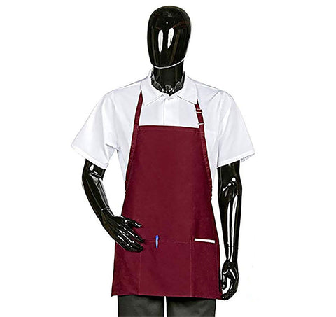 Criss Cross Bib Apron w/Adjustable Neck