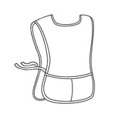 HiLite Cobbler Apron Two Pockets - Wrinkle Resistant (20″ W x 30″ H) - 717
