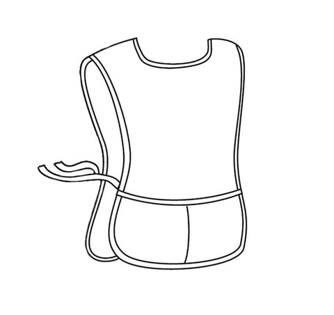 HiLite Cobbler Apron Two Pockets - Wrinkle Resistant (20″ W x 30″ H) - 717