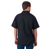 HiLite Black Cook Shirt, Utility Shirt, Short Sleeve - 440BK